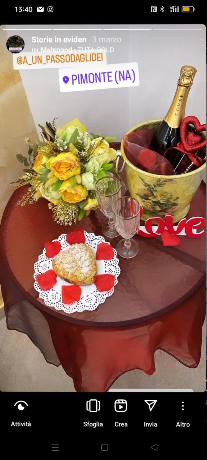 A Un Passo Dagli Dei Bed & Breakfast ปิมอนเต ภายนอก รูปภาพ